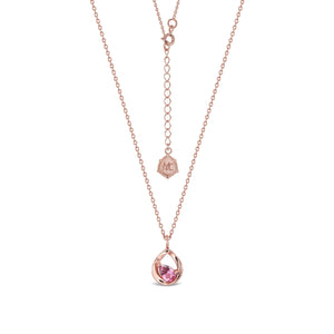 A Drop Of Roseâ€™ Necklace