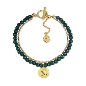 Colours of The Queen Bracelet - Evergreen