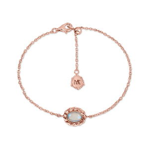 Pink Tiara Bracelet - Opal à¸žà¸¥à¸­à¸¢à¹‚à¸­à¸›à¸­à¸¥