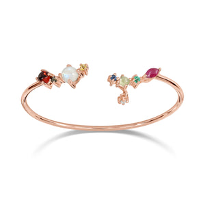 Nine Lucky Gems Bracelet | Series Hope (Pink Gold)