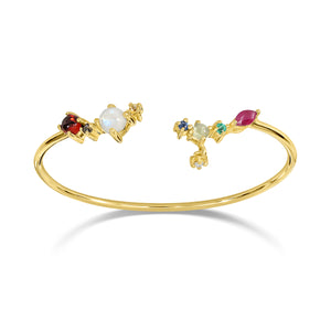 Nine Lucky Gems Bracelet | Series Hope (Gold)