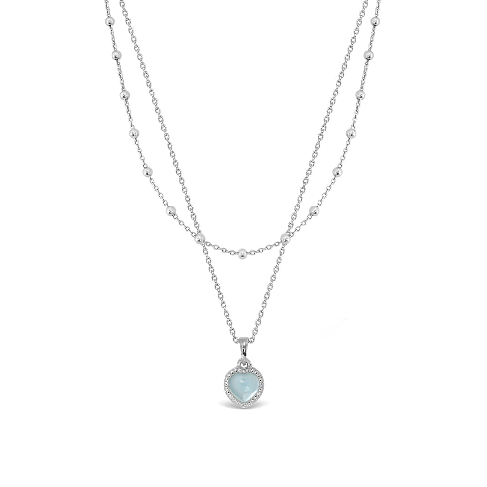 Darling Double Layer Necklace - (Sat)