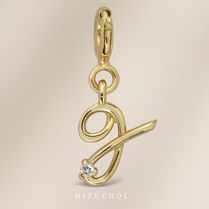 Chapter Pendant - Gold (A-Z)