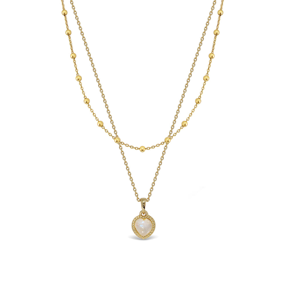 Darling Double Layer Necklace - (Wed)