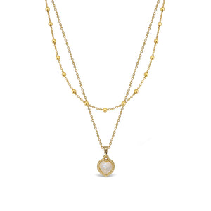 Darling Double Layer Necklace - (Wed)