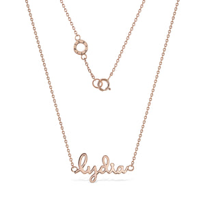Yours Necklace - 18K Pink Gold