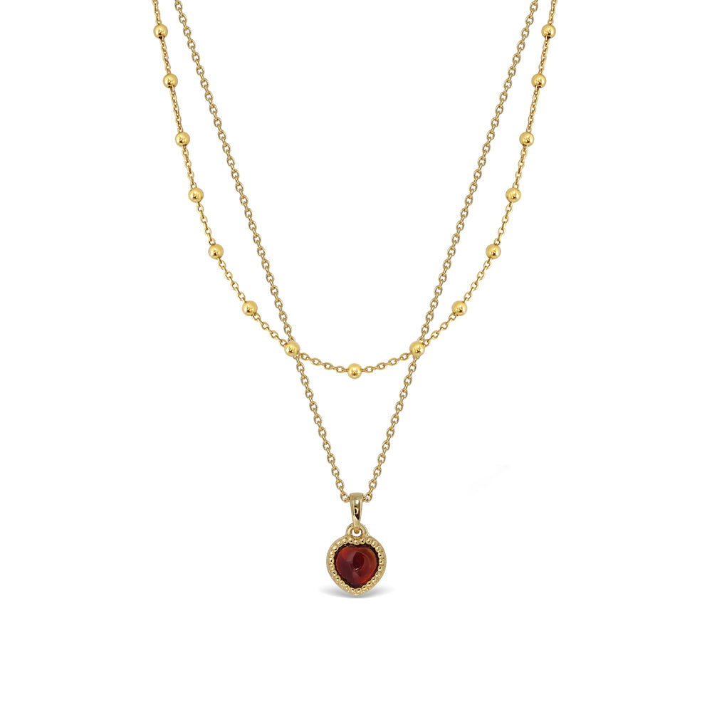 Darling Double Layer Necklace - (Thu)