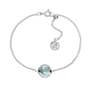 Rain Drop Bracelet - Blue Topaz