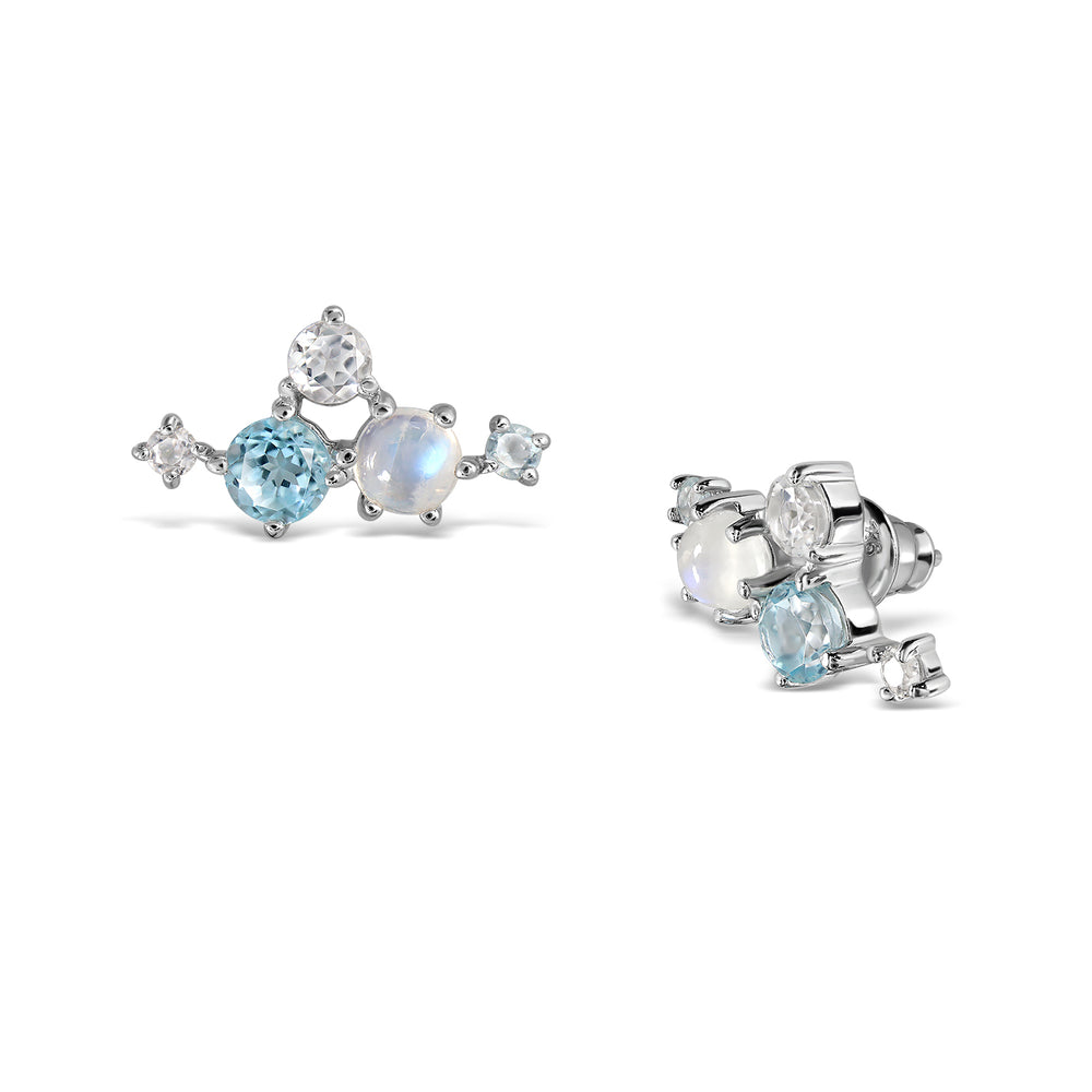Ocean Symphony Earrings (Variety of Gemstones)