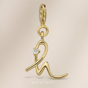 Chapter Pendant - Gold (A-Z)