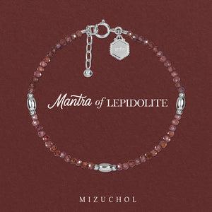 Mantra of Lepidolite – शांति (Shanti)