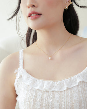 Little Cloud Necklace - Natural Pearl