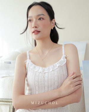 Cloud Drop Layer Pearl Necklace - Natural Pearl