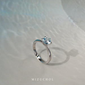 Blue Ocean Ring - Aquamarine