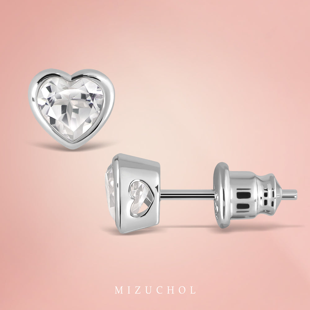 Mini Heart Earrings