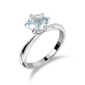 Blue Ocean Ring - Aquamarine