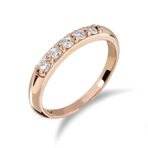 Pinky Ringy - Pink Gold (Diamond)