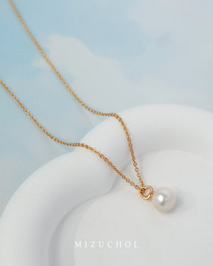 Little Cloud Necklace - Natural Pearl