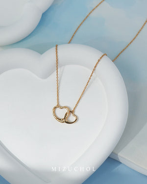 Clouds or Heart Necklace