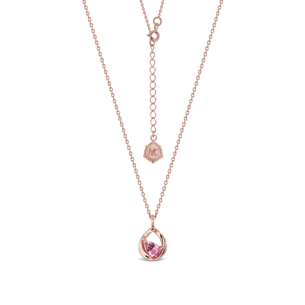 A Drop Of Roseâ€™ Necklace