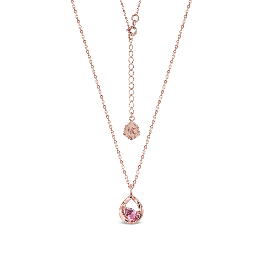 A Drop Of Rose’ Necklace
