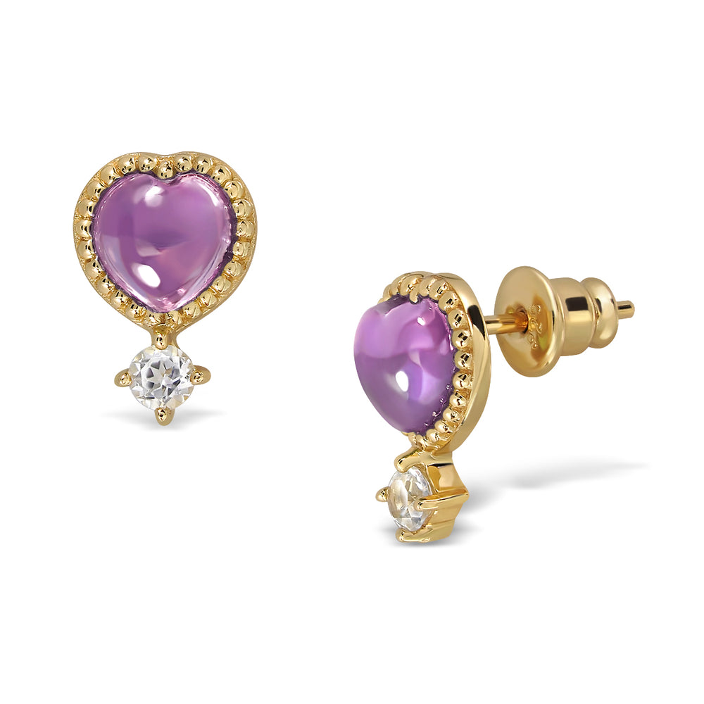 Darling Earrings (Fri) - Amethyst