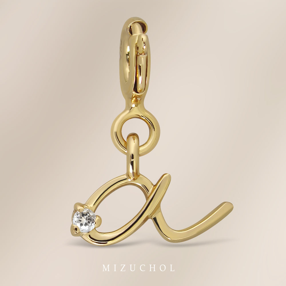 Chapter Pendant - Gold (A-Z)