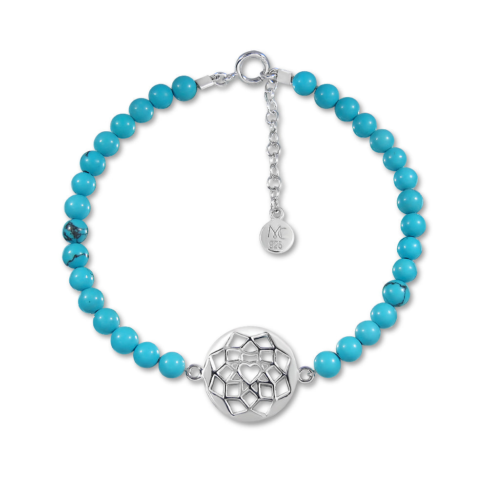 Dream in Blue Sky Bracelet - Turquoise