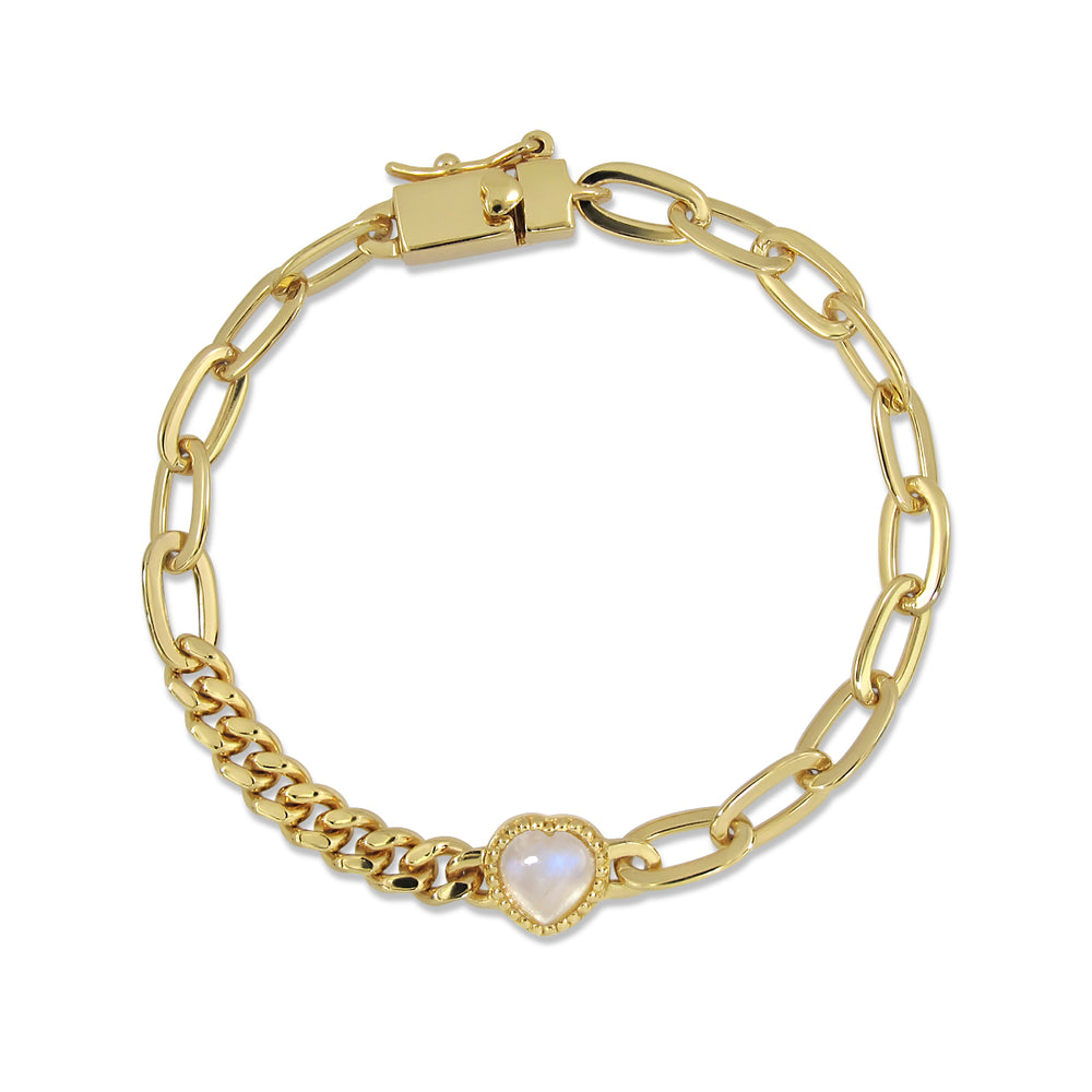 Darling Chain Bracelet (Weds) - Moonstone