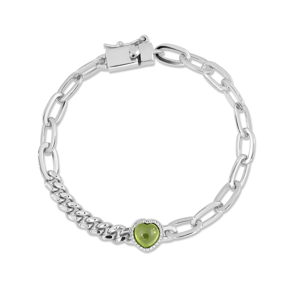 Darling Chain Bracelet (Sun) - Peridot