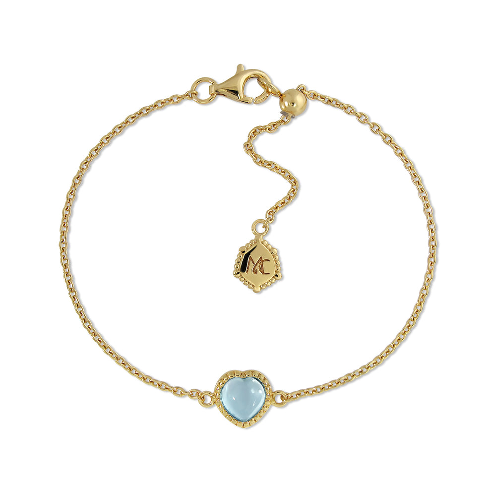 Darling Bracelet (Sat) - Blue Topaz