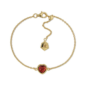 Darling Bracelet (Thurs) - Red Garnet