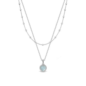 
            
                Load image into Gallery viewer, Darling Double Layer Necklace - (Sat)
            
        