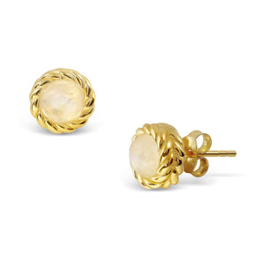 Golden Moonlight Earrings