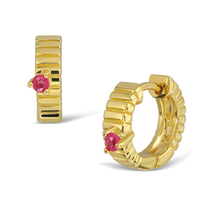 
            
                Load image into Gallery viewer, Taste of the lips Earrings - Ruby
            
        