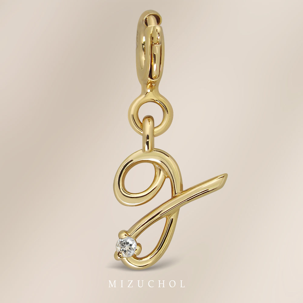 Chapter Pendant - Gold (A-Z)