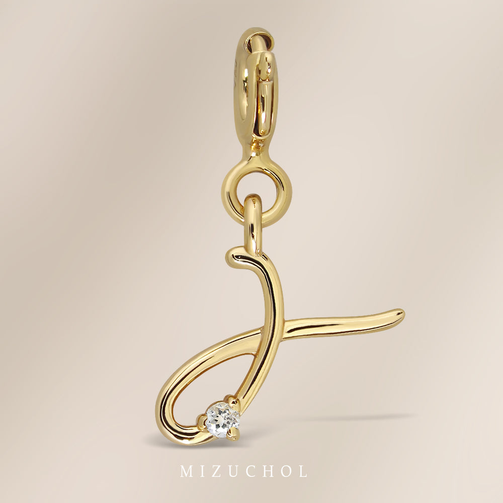 Chapter Pendant - Gold (A-Z)