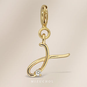 Chapter Pendant - Gold (A-Z)