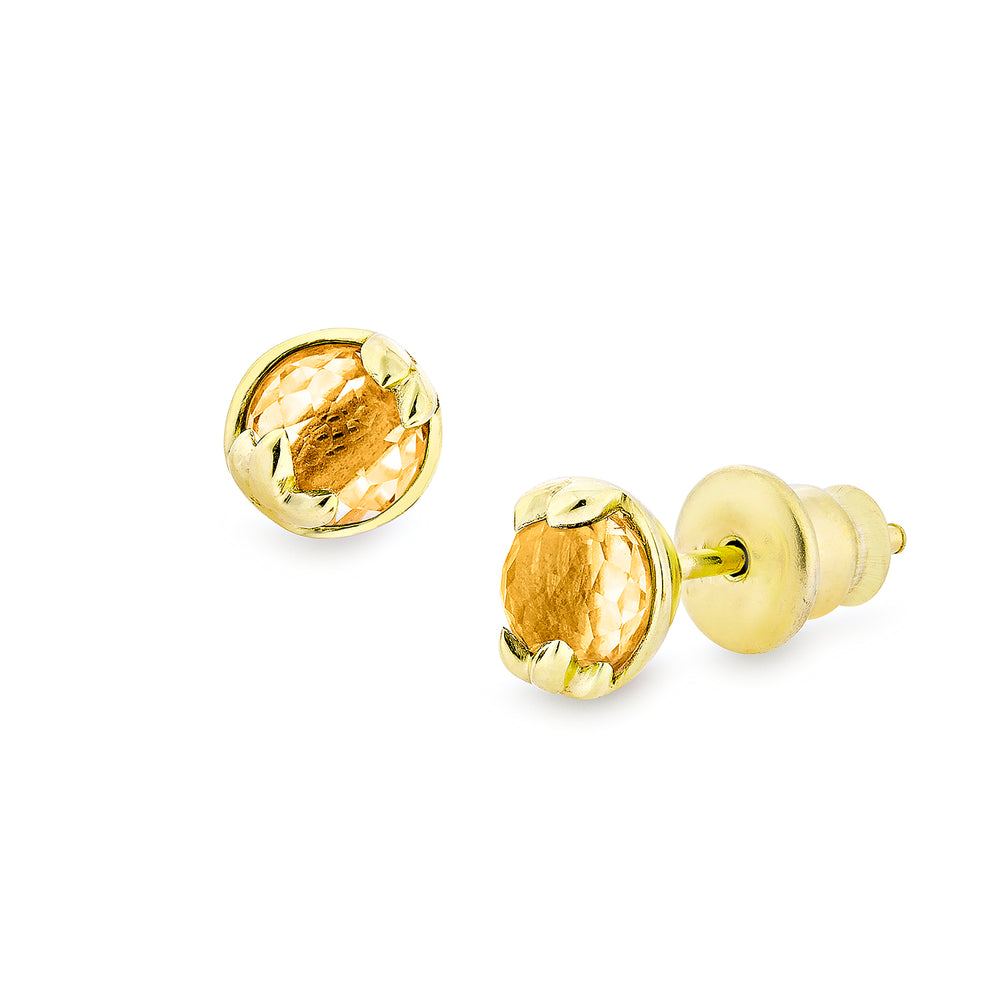 
            
                Load image into Gallery viewer, Lucky me Earrings (Mon)- Citrine
            
        