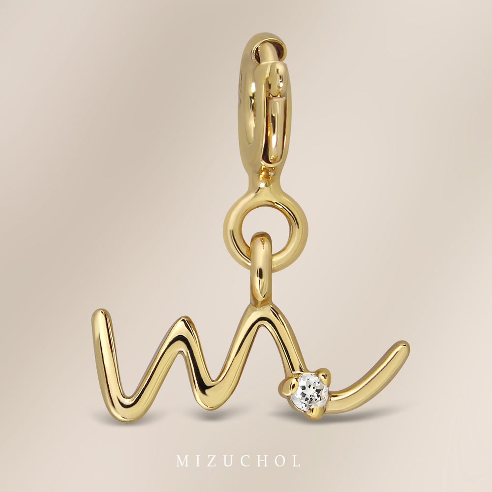 Chapter Pendant - Gold (A-Z)