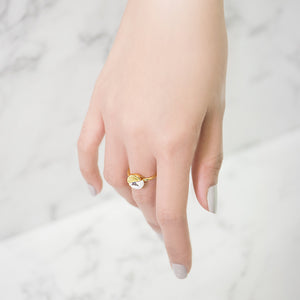 Marble in Rome Ring (G)