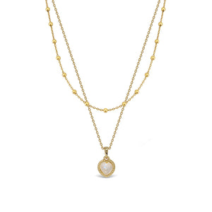 Darling Double Layer Necklace - (Wed)