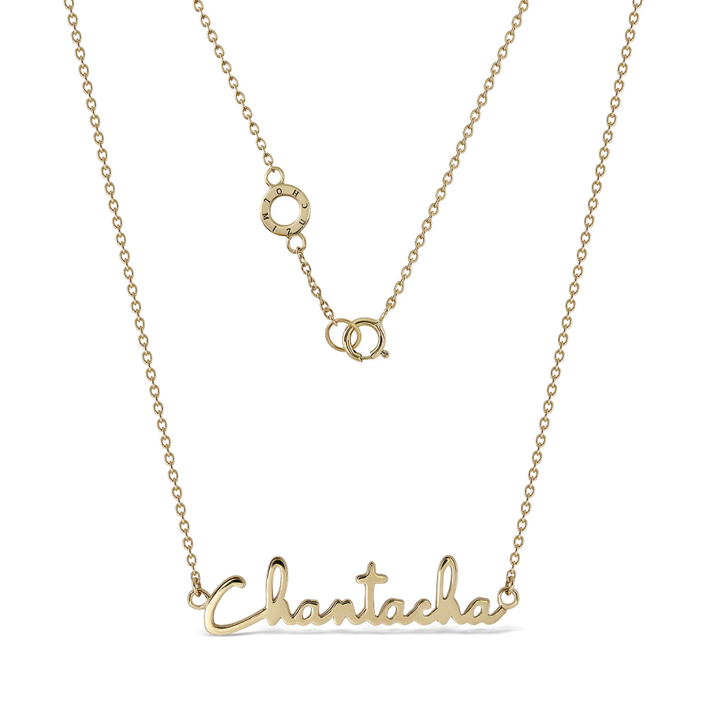 
            
                Load image into Gallery viewer, Yours Necklace - 9K Gold
            
        