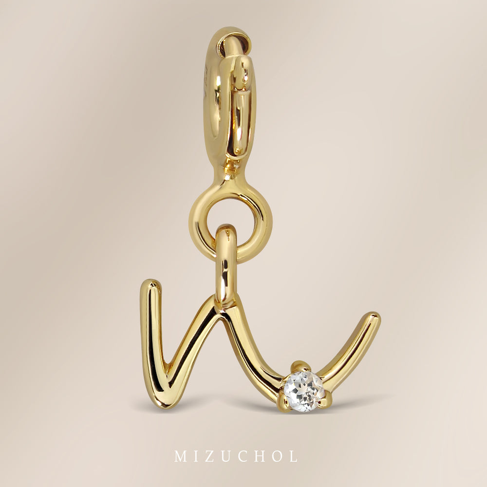 Chapter Pendant - Gold (A-Z)