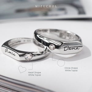 Loved Word Ring - His Name (RD)