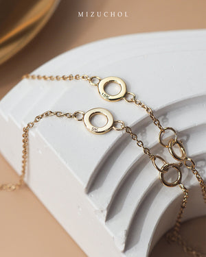 Yours Necklace - 9K Gold