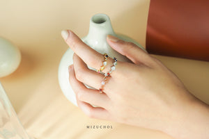 Nine Lucky Gems Ring | Series Hope (Gold)