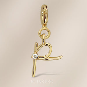 Chapter Pendant - Gold (A-Z)