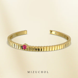 Fuchsia Classic Bangle