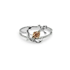 Anchor Rose Ring